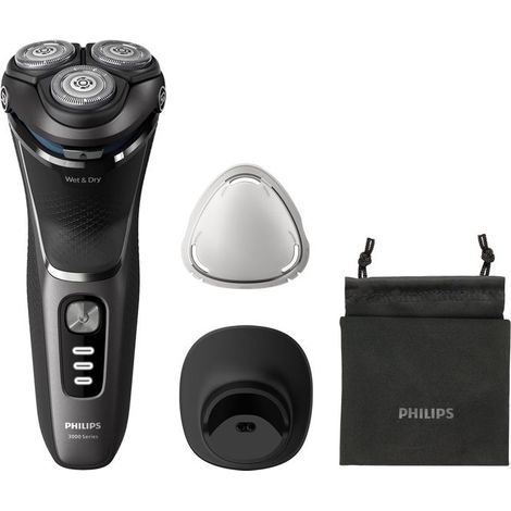 Philips S3343/13 men's shaver Rotation shaver Trimmer Black, Chrome (1/2)