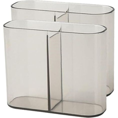 2pcs Boîte de rangement en plastique pour salle de bain-Fei Yu