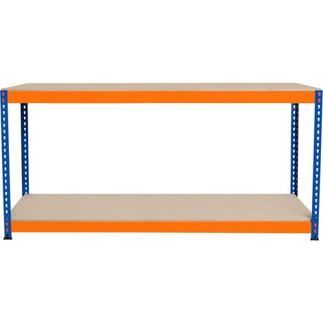 S-Rax 2 Tier Workbench - 180cm x 45cm x 90cm