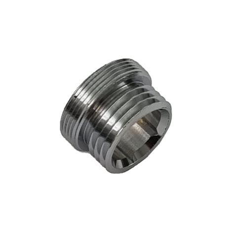 RACCORDO IN OTTONE CROMO M24X1 X M1/2- M24x1 x M1/2- DH- pezzi 1
