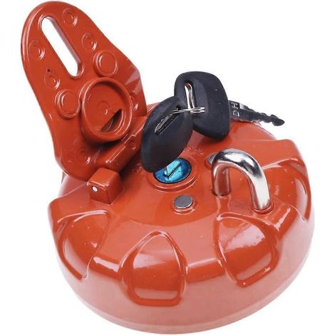 Ensemble de bouchon de réservoir de carburant pour pelle hydraulique K1004166 avec 2 clés pour Daewoo Doosan DH300 DH150-7 (1/5)
