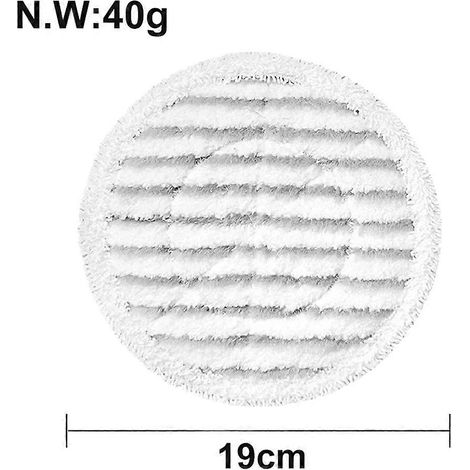 Lingettes de rechange pour balais vapeur Shark séries S7000, S7001, S7000AMZ, S7001TGT, S7201, S7001C et U6002 (1/5)