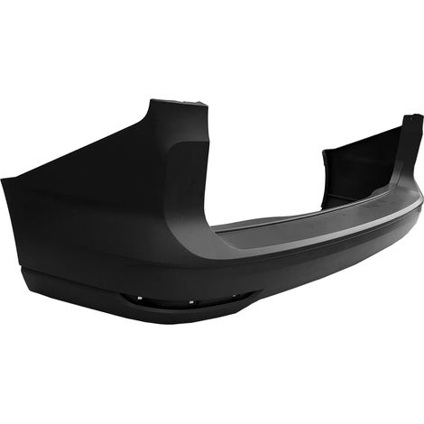 PARAURTI POSTERIORE NERO PASSO LUNGO CON TAPPO GANCIO TRAINO 6 TRACCE SENSORI - VOLKSWAGEN - Caddy 2020 - 2K7807417C9B9