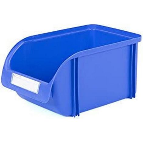 Stapelbare Schublade, 22 cm, Farbe Titanblau (1/2)