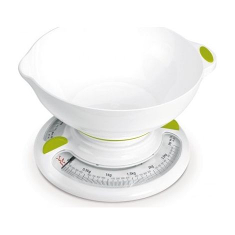 Báscula de Cocina Mecánica Max 3Kg JATA 610N Blanco (1/3)