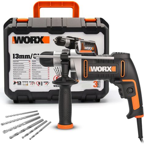 Perceuse à percussion filaire 800W WX328 (1/5)