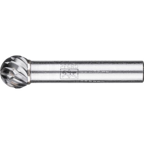PFERD TOOLS Hartmetall Hochleistungsfrässtift CAST Kugel KUD Ø 12x10mm Schaft-Ø 8 mm für Gußeisen (1/4)