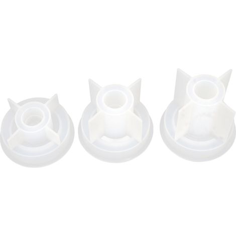 3 Moules à Bougie en Silicone 3D - Forme Ronde, Décoration Maison, Fabriquer des Bougies Artisanales (1/5)