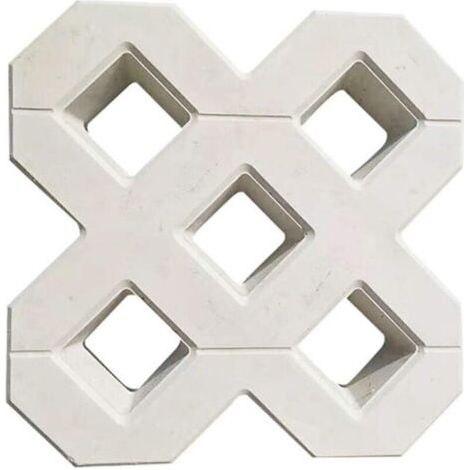 Stampo per pavimentazione, stampo per lastre di cemento, stampo in polipropilene per pavimentazione quadrata da giardino fai da te, accessori per la costruzione di vialetti da giardino, stampo per cem