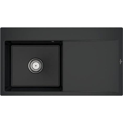 VB SP Style Métro 50 Plat 880x490mm Ablgarn. IB li céramique. Noir Pur