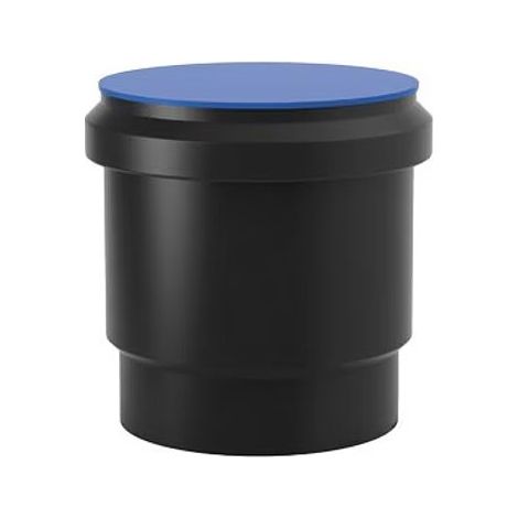 Bicchiere a innesto con tappo polietilene PEHD ø160 mm VS0324015 (1/2)