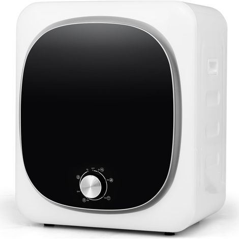 Goplus – Sèche-linge électrique 800W – Capacité 4kg – 5 programmes de séchage – Protection contre surchauffe – Installation compacte pour appartement