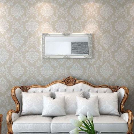 Maison Exclusive - Specchio da Parete Stile Barocco 100x50 cm Argento (1/5)