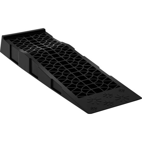 Rampes de voiture, lourdes, design antidérapant, noir (1/2)