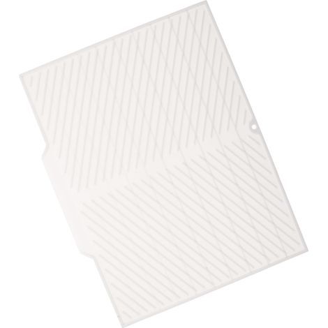 Tapis De Séchage De Vaisselle En Silicone Antidérapant 16.70X13.00 Pouces Tapis Égouttoir Résistant À La Chaleur Lavable Lave-Vaisselle Pour Comptoir Cuisine (1/5)