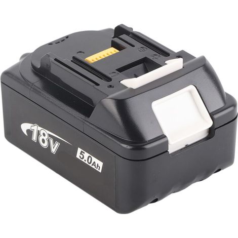 Batterie de rechange 18V 5.0Ah pour outils Makita BL1840, haute capacité 90Wh (1/5)