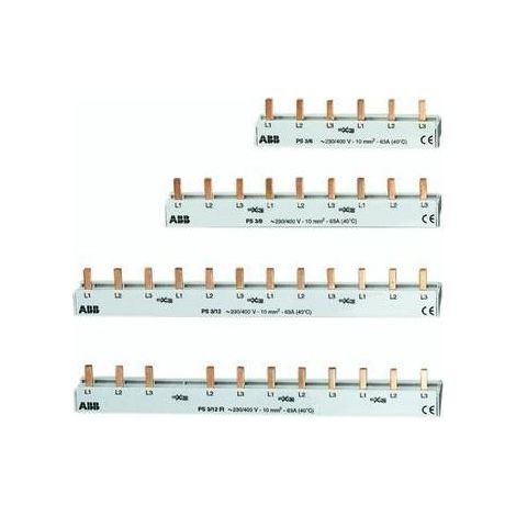 ABB 2CDL231001R1006 Phasenschiene Anzahl Reihen 3 3polig 10 mm² 1 St. (1/5)