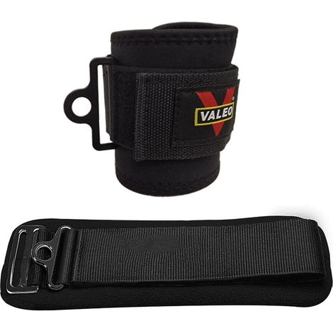 CAVIGLIERA PER CAVI ATTREZZO PALESTRA BODY BUILDING ESERCIZI GAMBE ANKLE STRAPS FFitness
