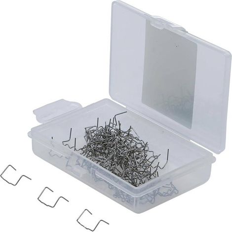 Agrafes de Réparation Forme L D.0,6 mm - 100 pcs - Fixation Précise et Durable, Pro - D-Work (1/5)