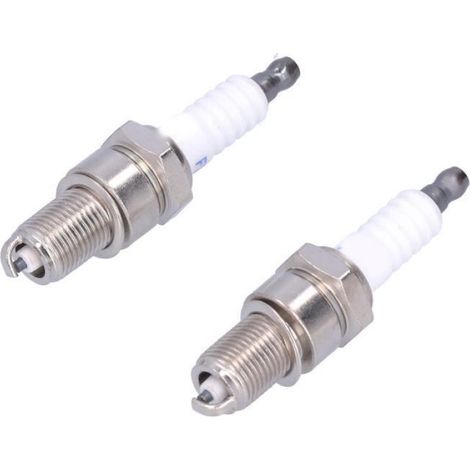 Bougie d'allumage - - F6RTC - 2 pièces - Compatible MTD 951-10292 - Alliage d'aluminium (1/3)