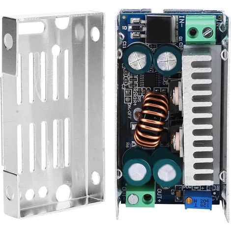 Module de conversion DC-DC 15A entrée 36-48V sortie réglable 3V 5V 9V 12V 15V 19V 24V avec redressement synchrone (1/5)