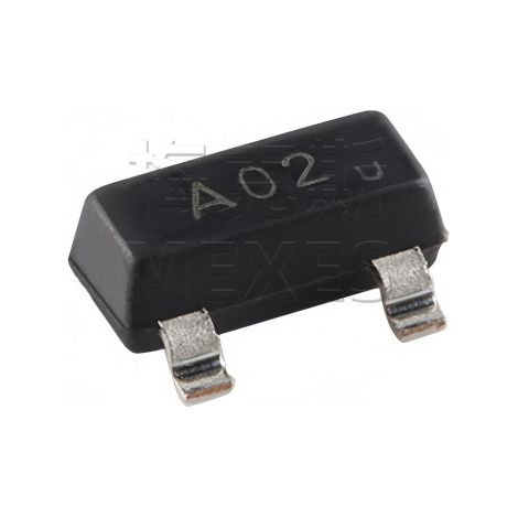 UMW SI2302A SOT-23 20V 3.6AN Single-channel MOSFET electronic components (5 units)