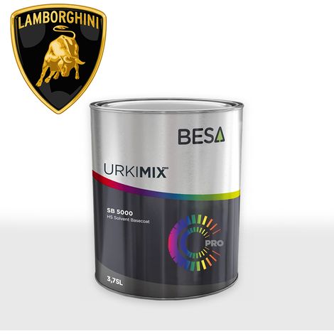 Pot de peinture Polyuréthane / bi composant Lamborghini 150 gr