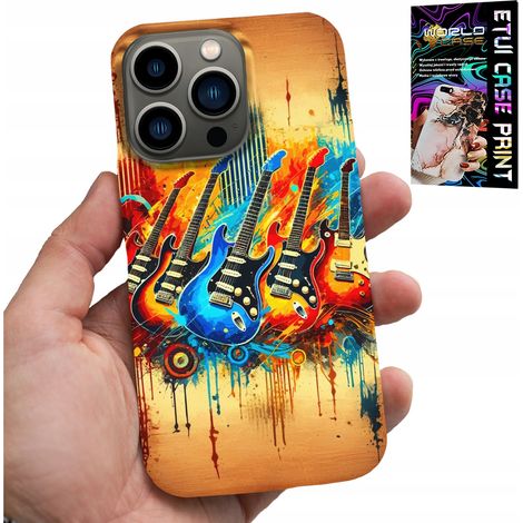Custodia per iPhone 15 PRO MAX - chitarra elettrica, rock and roll, metal (1/5)