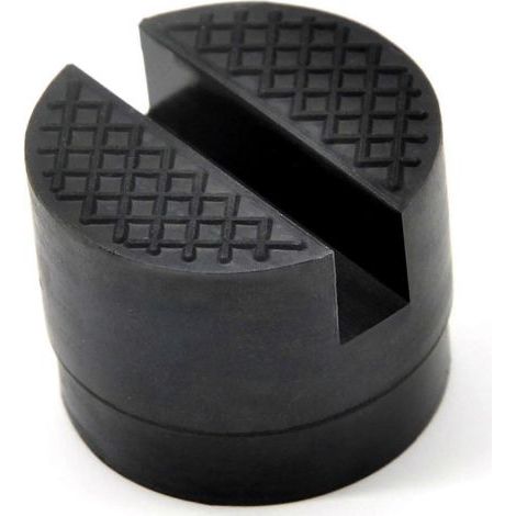 Patin de protection de châssis en caoutchouc rainuré pour cric de voiture, adaptateur d'outil de levage, soudure par pincement (1/3)