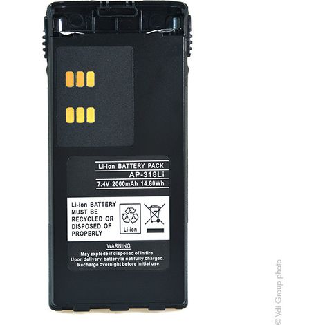 NX - Batterie talkie walkie 7.4V 2000mAh - PMNN4158PMNN4158ARHNN9013DHNN9008
