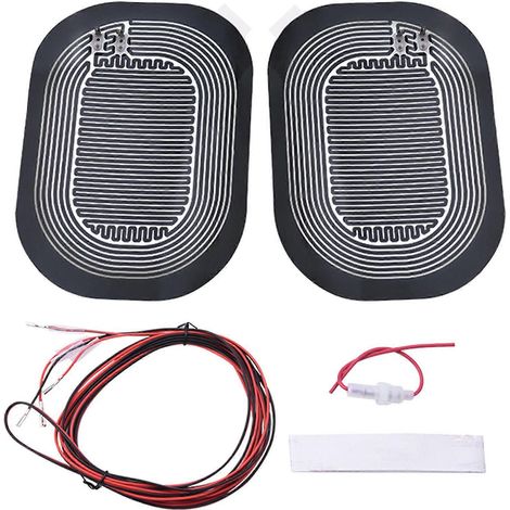 Coussin chauffant universel pour rétroviseur latéral de voiture 12 V CC, désembueur et chauffage rapide. (1/5)