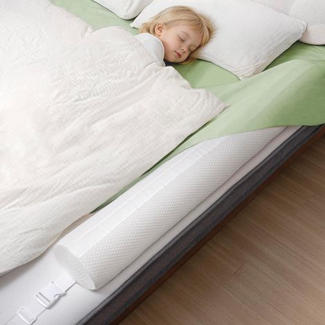 Barriere De Securite Enfant Lit, avec Housse AntidéRapante, ImperméAble Et Lavable pour Les Enfants, Les BéBé, Et Adultes - 1 Paquet (1/5)