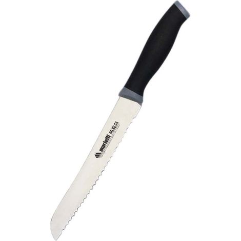 Coltello da Cucina per Pane con Manico Nero Lama da 20 cm Marietti (1/2)