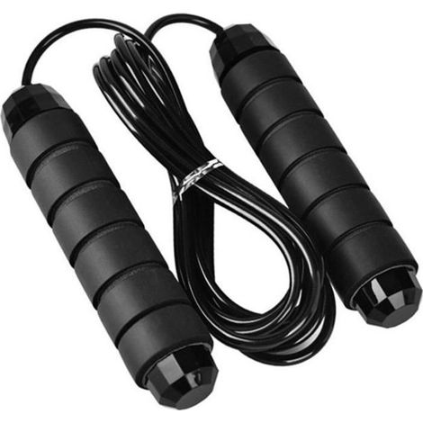 Corde à sauter réglable Corde à sauter sans enchevêtrement Corde de fitness Corde de sport Corde en fil d'acier pour sauter (1/4)