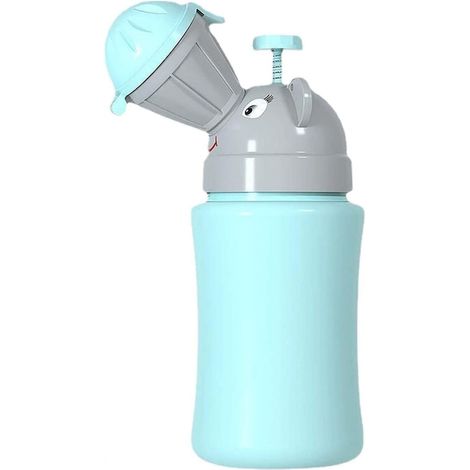 (bleu) Urinoir portable pour uriner sur pied : léger, compact, sans odeur et facile à utiliser, le compagnon idéal pour répondre aux besoins des petits à tout moment et n'importe où