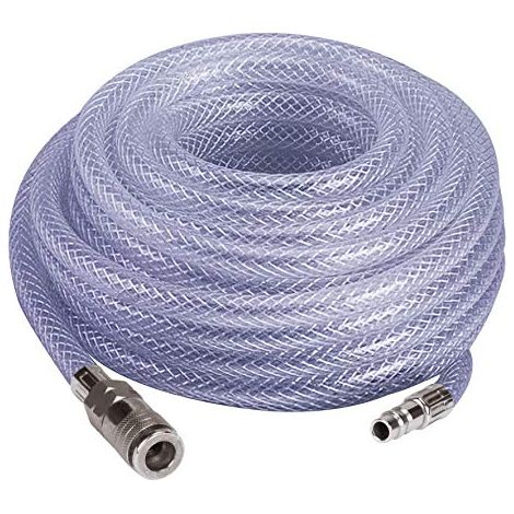 Kwb tubo alta pressione 15 metri interno 9 mm con attacco rapido max 10 bar per tutti i compressori (1/4)