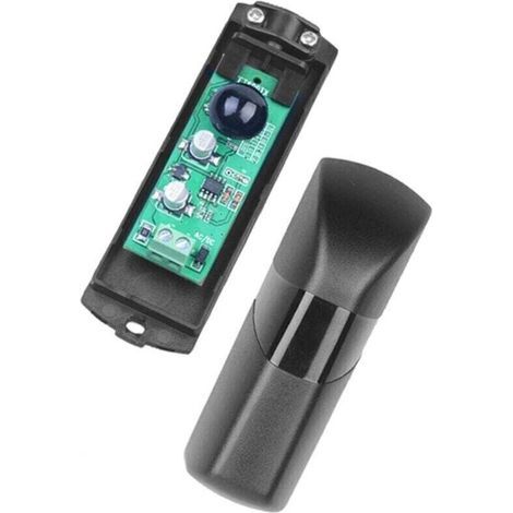 Universal Adjustable 180° Photoelectric Photocell for Automatic Doors, Garage Gates, AC/DC 12-24V, Waterproof, Modulated Infrared Electromagnetic Protection (1/4)