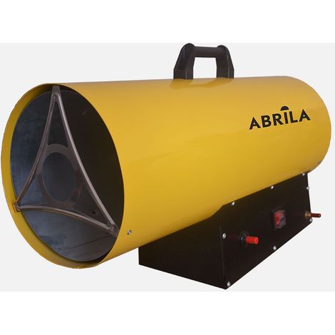 Buse chauffante à gaz propane Micra 50kW jaune/noir