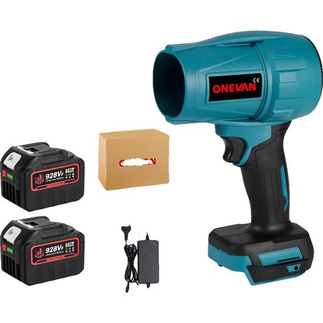 Souffleur Turbo, 2000W de puissance, moteur sans balais, 2 Batterie 928VF ensemble (1/2)