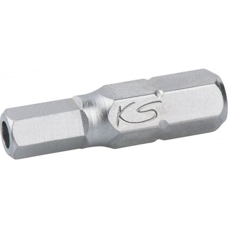1/4" Embouts de vissage 6 pans percé,25mm,1/8",5er Pack (1/3)