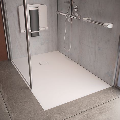 Exklusiver Duschboden Onyx 1200 x 900 weiß - AKW - 12826WH (1/2)