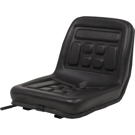 Siège universel pour tracteur noir