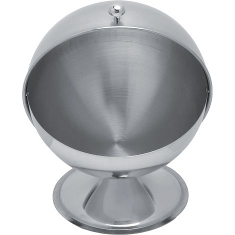 Pot à épices en acier inoxydable avec couvercle pivotant pour sel, sucre et condiments, boîte de rangement pour cuisine. (1/5)