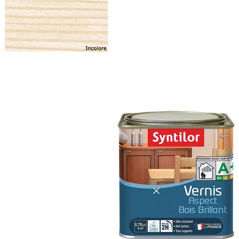 Vernis Aspect Bois Incolore Brillant 0,75L (1/5)