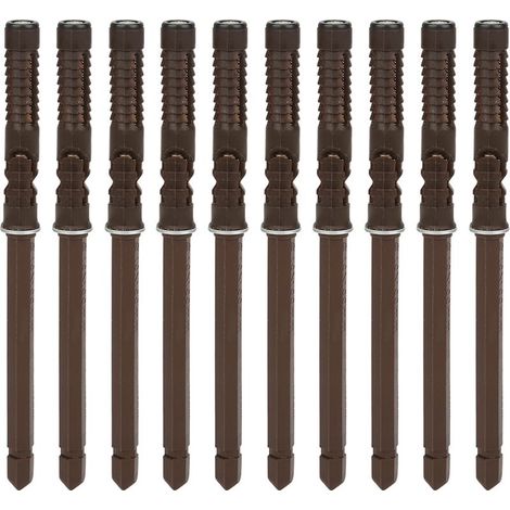 Set mit 10 Montagehalterungen für unsichtbare Wandregale 10x100 (1/5)