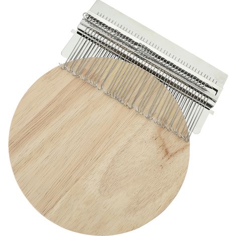 Petit outil de tissage Speedweve à 42 crochets, portable, pour le patchwork, le raccommodage et les réparations de couture rapides.