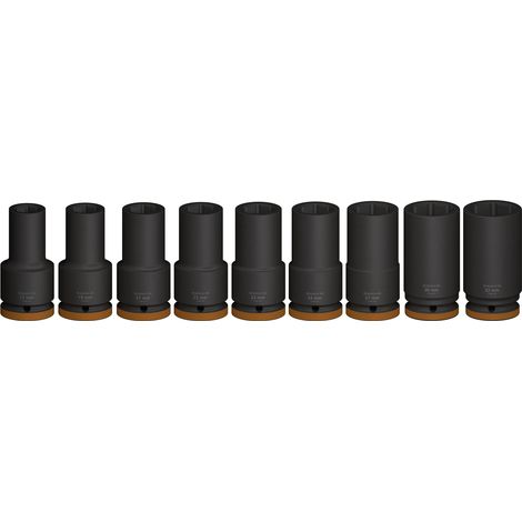 Bosch Nutsetters & sockets sets PRO Impact Socket Set 3/4"" Deep 9pcs 2608003042 (1/4)