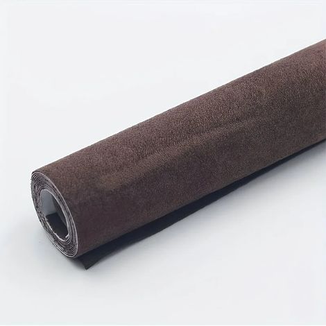 Ensemble de deux pièces - (marron, 50x300cm) patch de réparation en daim auto-adhésif, peut réparer les déchirures, les rayures et les trous, résistant à l'usure et durable. (1/4)