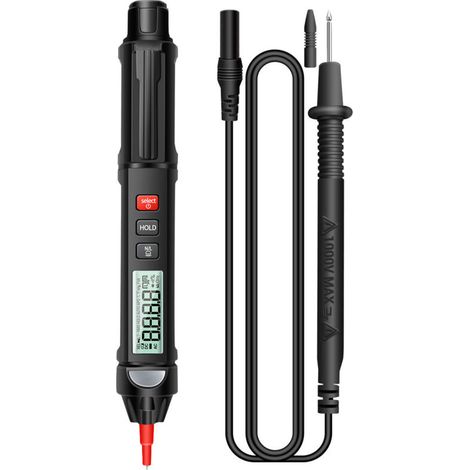 Multimètre stylo A3007 TRMS LCD avancé sans pile (1/5)