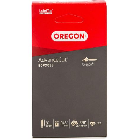 Catena motosega Oregon 90PX033E Passo: 3/8" Scartamento: 1.1 Maglie: 33 - AdvanceCut (1/4)